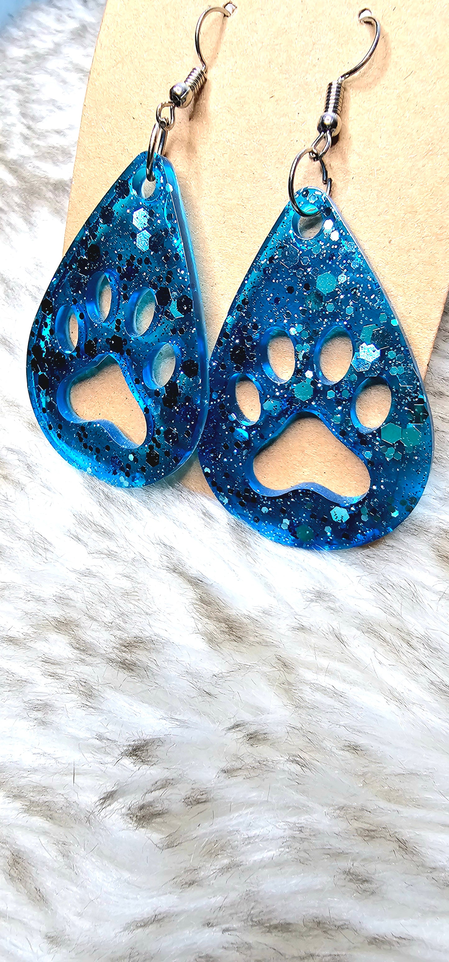 Pawprint Earrings