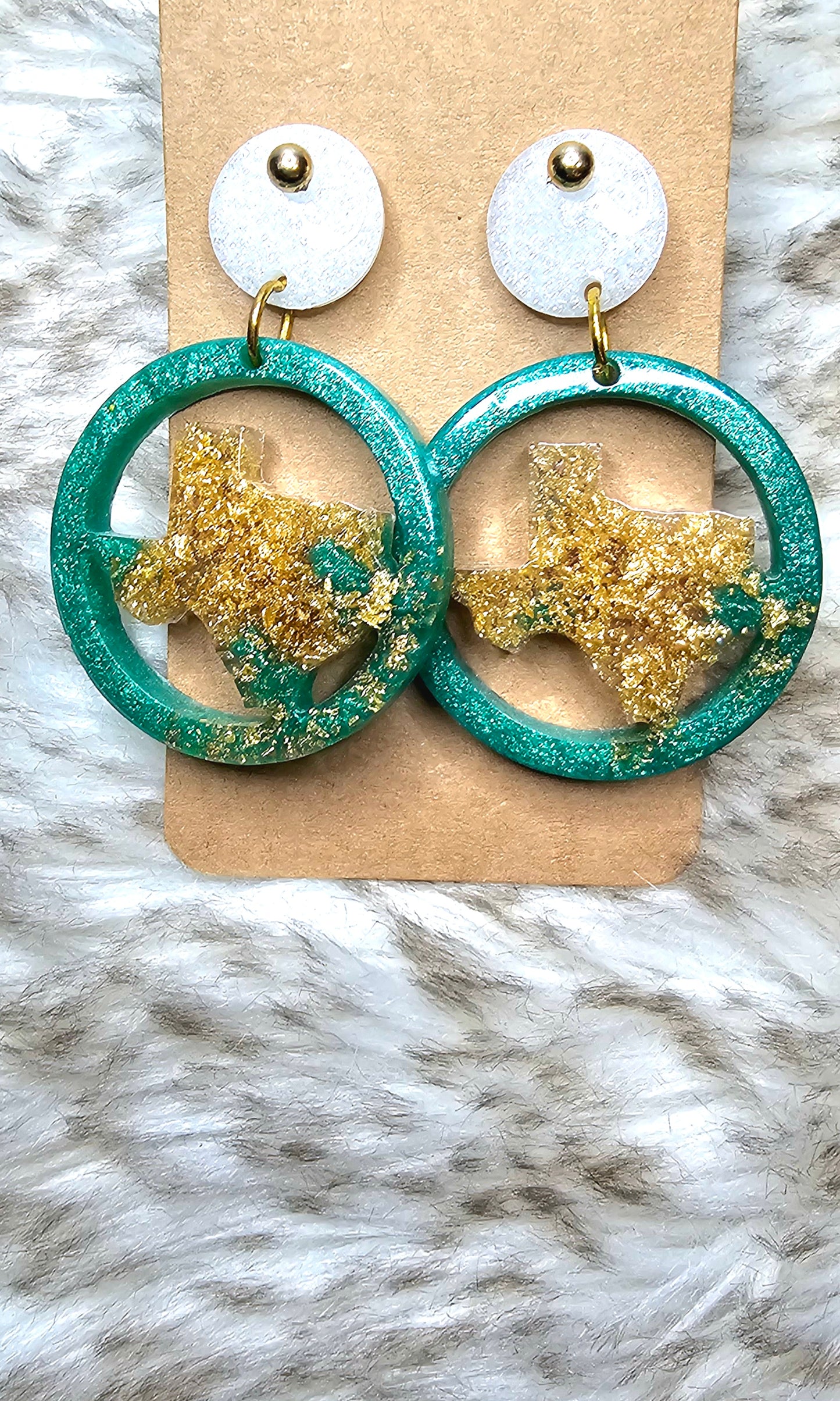 Tx Teal Dangles