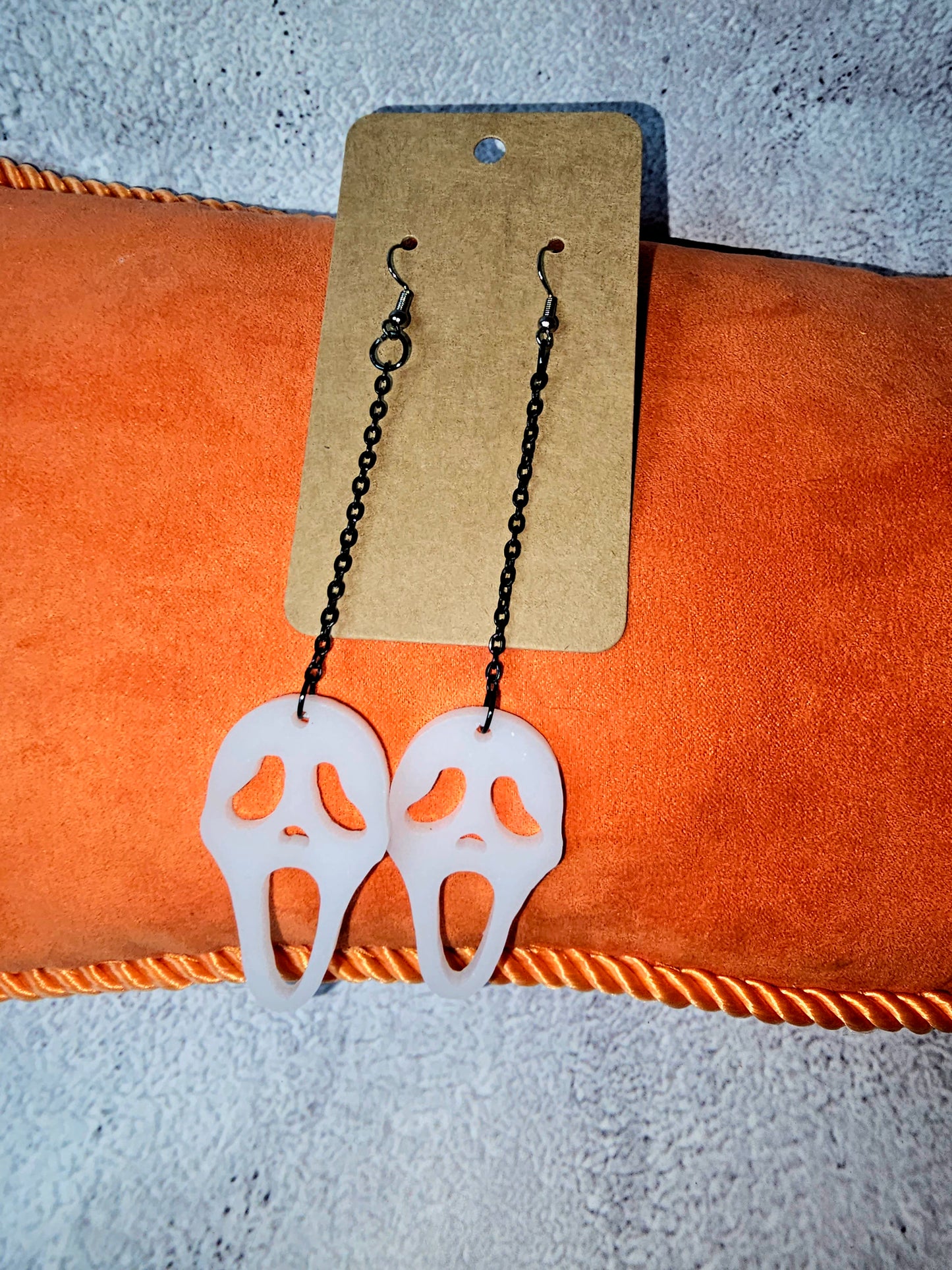 Ghosty Face Earrings