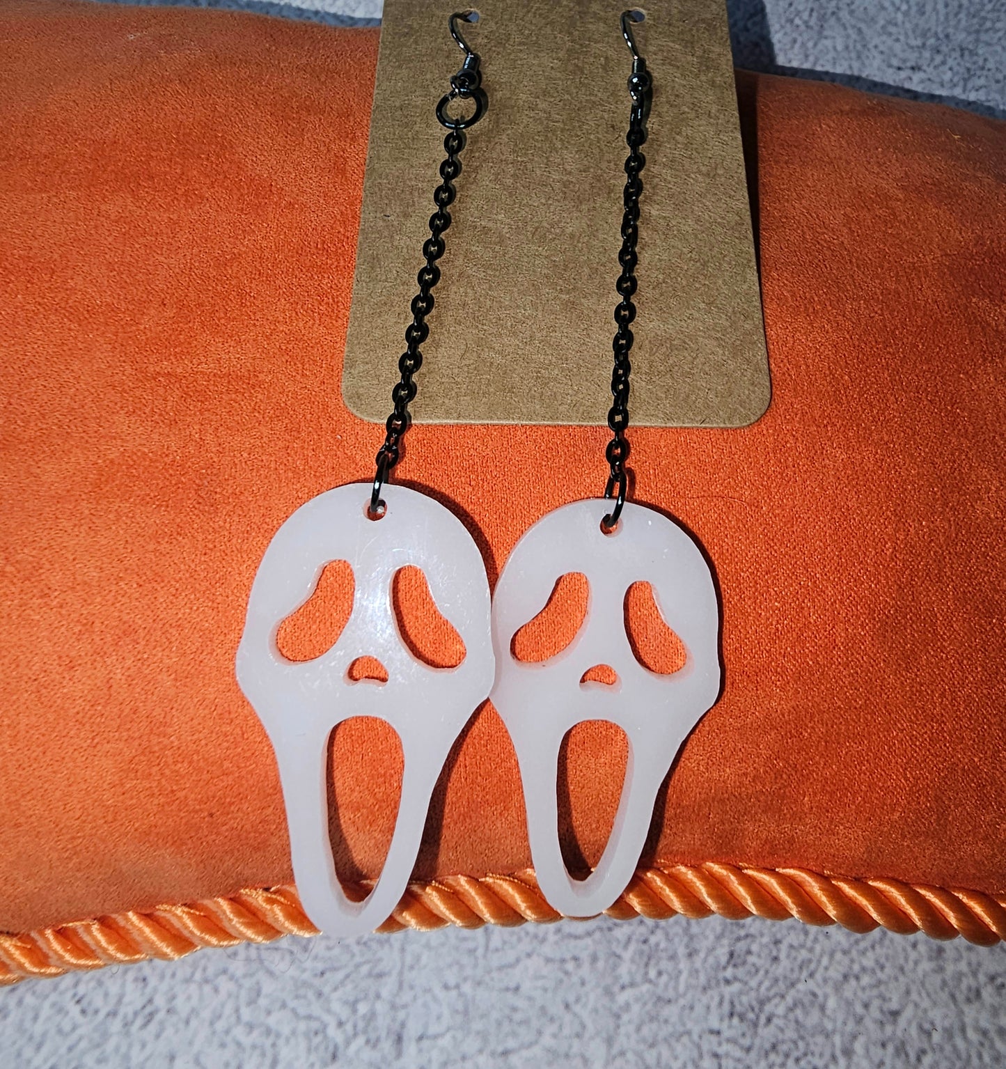 Ghosty Face Earrings