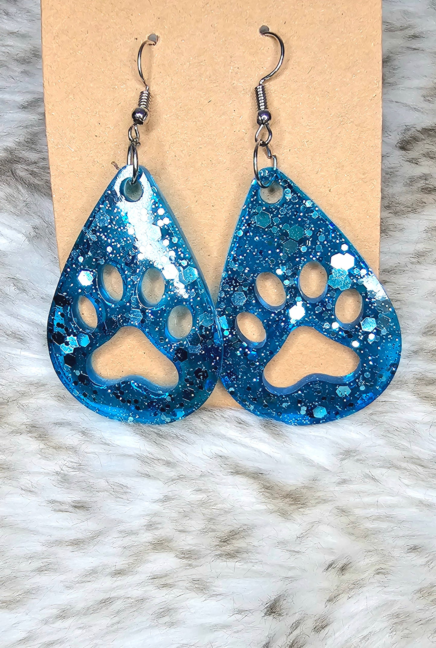 Pawprint Earrings