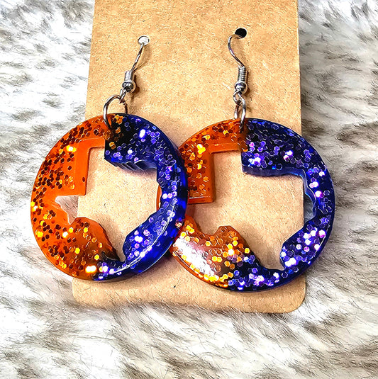Astro Theme TX Earrings