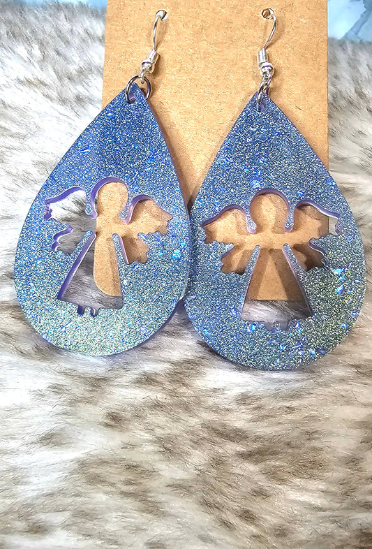 Angel Teardrop Earrings