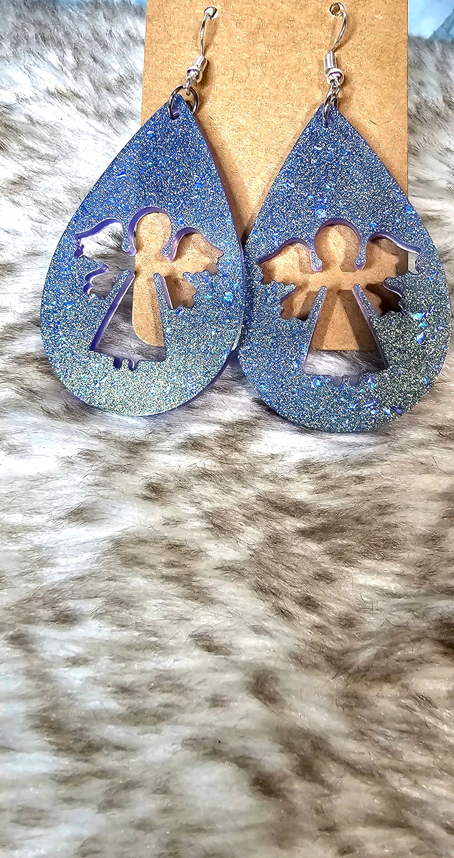Angel Teardrop Earrings