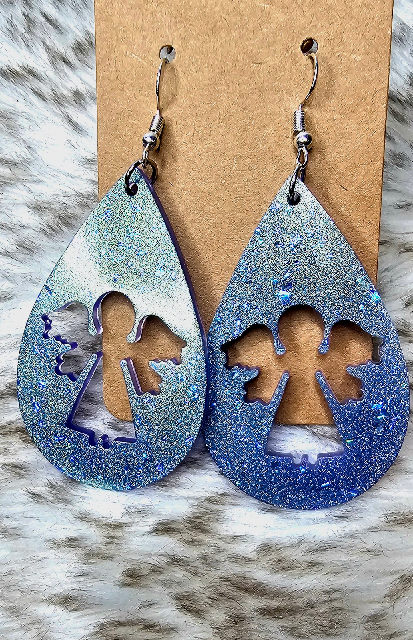 Angel Teardrop Earrings