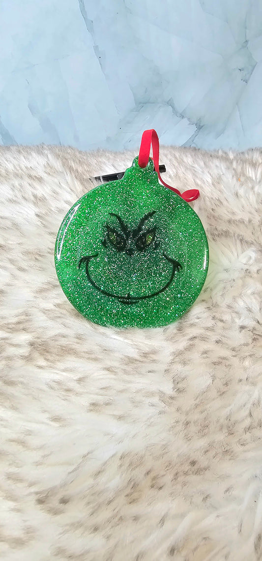Grinchy Ornament