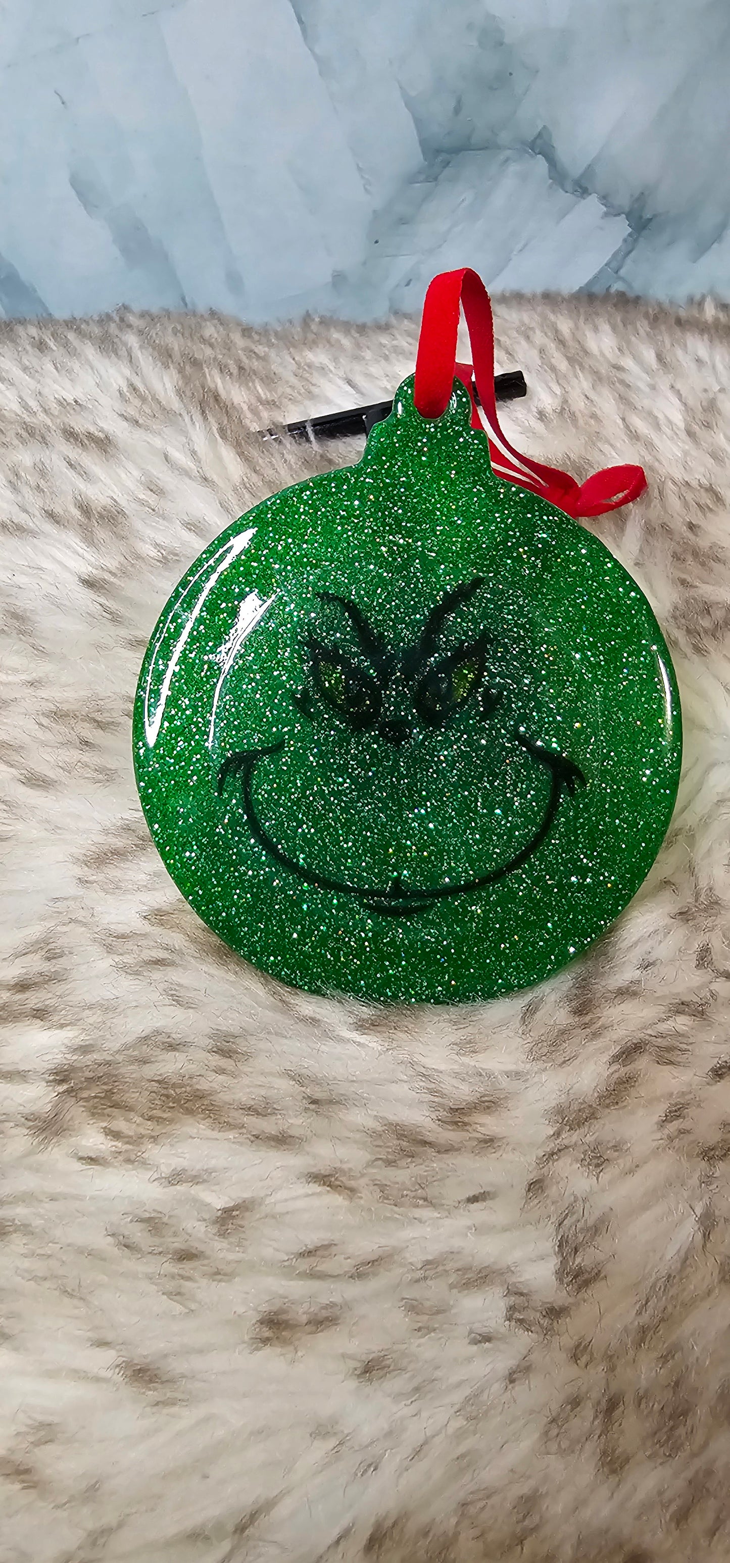 Grinchy Ornament